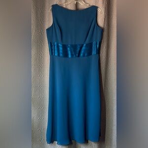 Evan-Picone Dark Aqua Dress